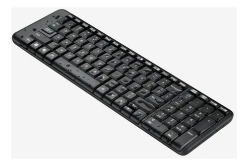 Logitech Mk220 Combo Teclado Y Mouse Inalámbricos Negro Negro