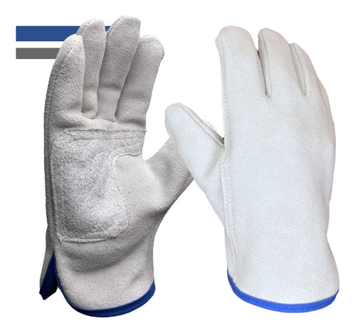 6 Pares De Guantes Carnaza Americano 