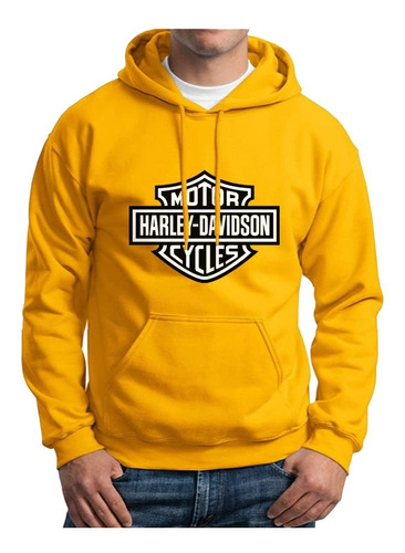 Buzo Hoodie Capota Deportivo Harley Davidson Motor Racing