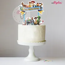 Comprar Topper Para Torta Toy Story 4 Adorno Torta Centro De Torta