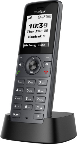 Yealink W71h - Telefone Ip Sem Fio Padrão Dect (ramal)