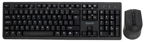 Kit Teclado Mouse Inalambrico Philco 6354k