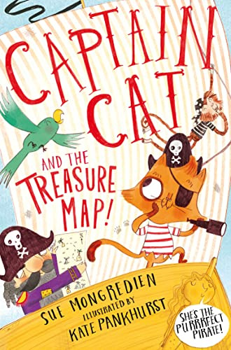 Libro Captain Cat And The Treasure Map De Mongredien, Sue