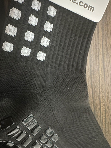Calcetas Deportivas Antiderrapante 2 Pares Agua Negro Unitalla
