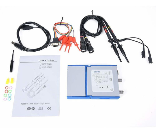 Usb Pc Portable Virtual Oscilloscope 20mhz Bandwidth For