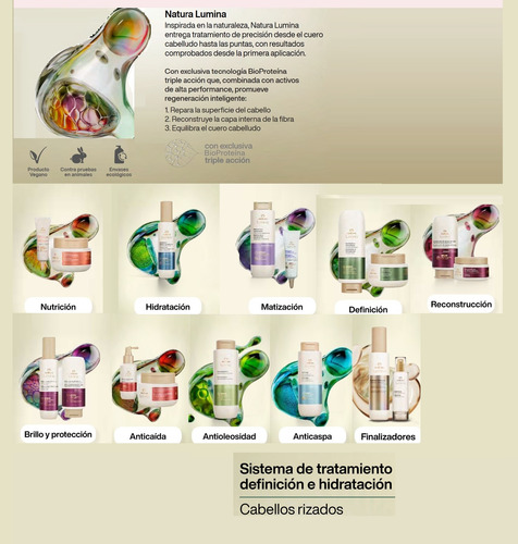 Shampo Reparacion Blindaje Revitalizante Sol Lumina Natura
