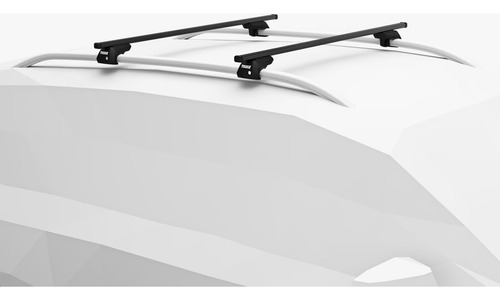 Thule Squarebar Evo 150cm Barra De Teto Preto