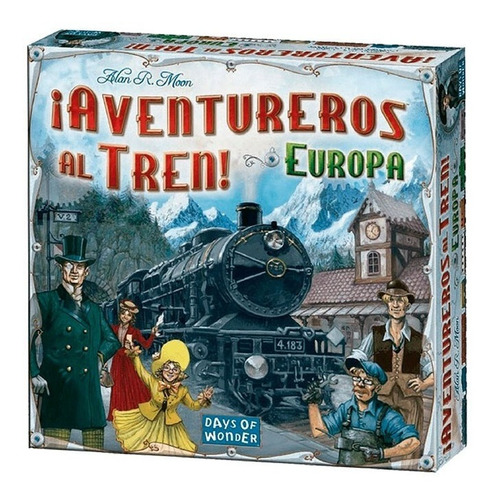 Aventureros Al Tren Europa Juego De Mesa Estrategia Maldon