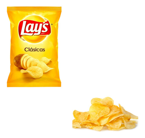 Papas Fritas Lay's Grande X10 Unidades - Giga Tec