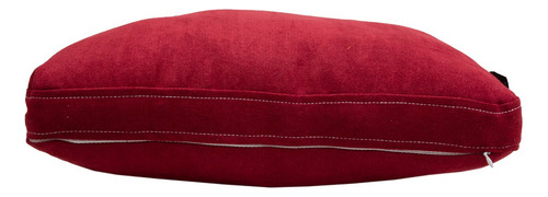 Set De 2 Cojines Cuadrados Grande Dicasa Red Zita Rojo