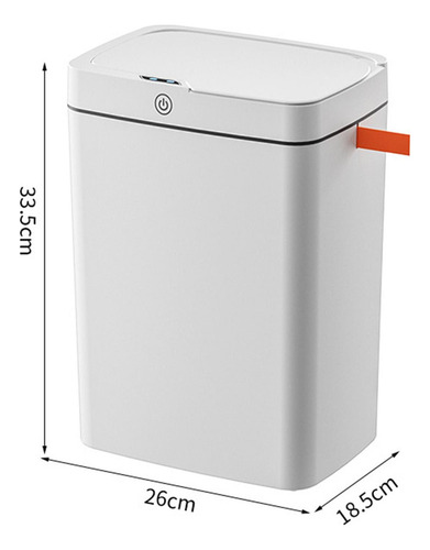 Cubo De Basura Eléctrico Inteligente Sin Contacto Bote De