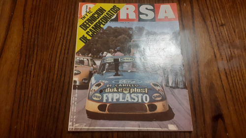 Revista Corsa 551 Definición De Campeonatos De Tc Y Tn 1976