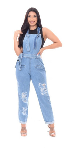 Macacão Jeans Feminino Promoção Preço Único!!!