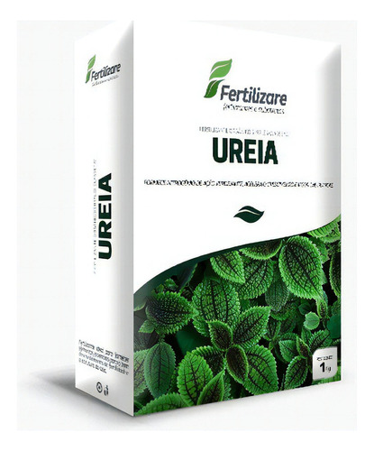 Uréia Fertilizante Mineral Para Plantas 45-00-00 1kg