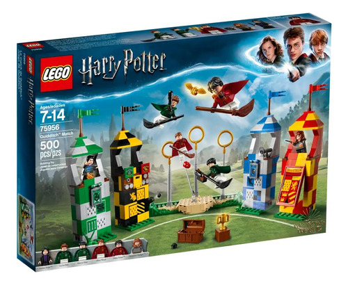 Kit Lego Harry Potter Partido De Quidditch 75956 +7