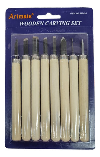 Artmate Set De Tallado Gubias X 8