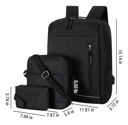 Mochila De Viaje Q Travel Laptop Para Mujer Y Hombre, Eje...