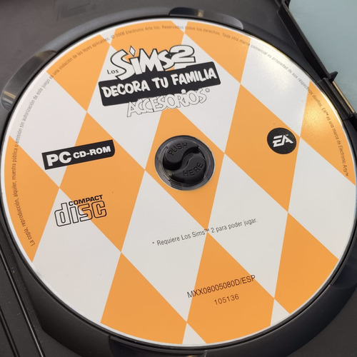 Los Sims 2 Decora Tu Familia Accesorios Pc Juego Físico (Usado)