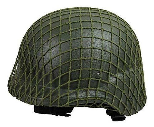 Red De Casco, Casco De Nailon Verde Militar, Cubierta D...