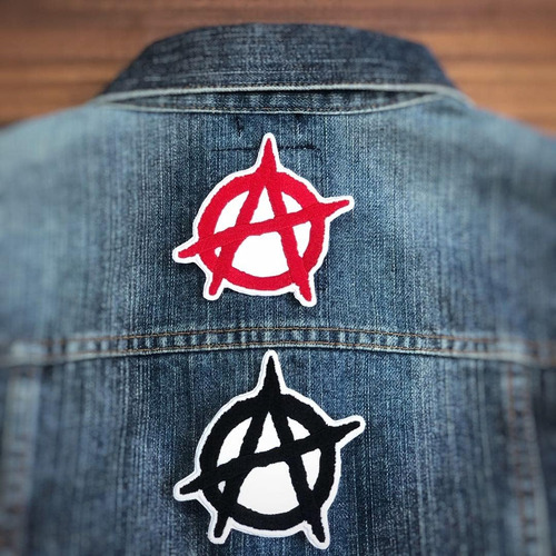 Símbolo De Anarquía, Anarquista, Punk, Gótico, Hilo ...