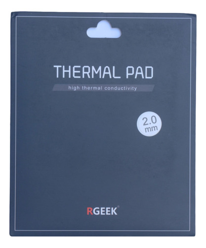 Rgeek Thermal Pad 2.0mm 100x100mm 12.8 Almohadilla Térmica