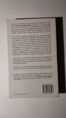 ¿ Qué Dice Usted Después De Decir Hola? Eric Berne - Nueva E