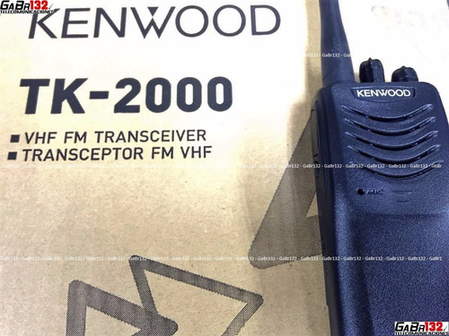 Radiotransmisor Portátil Kenwood Tk2000 Tk3000 Vhf O Uhf
