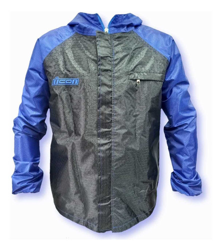 Chaqueta Doble Faz Reflectiva E Impermeable 100%.