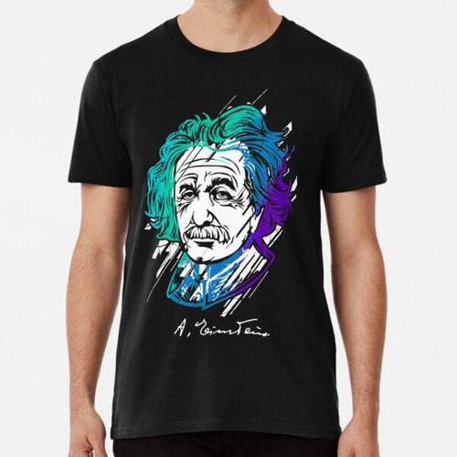 Remera Albert Einstein - Genius Signature Science Físico Gee