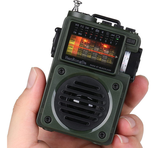 Receptor De Rádio De Ondas Curtas Fm Mw Wb Player .