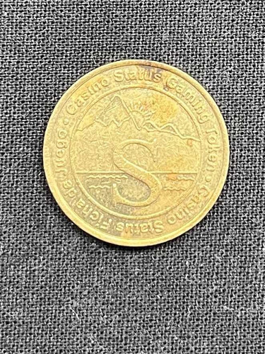 Imagen 2 de 4 de Ficha - Tragamonedas - Casino Status - Ushuaia - 1 Token