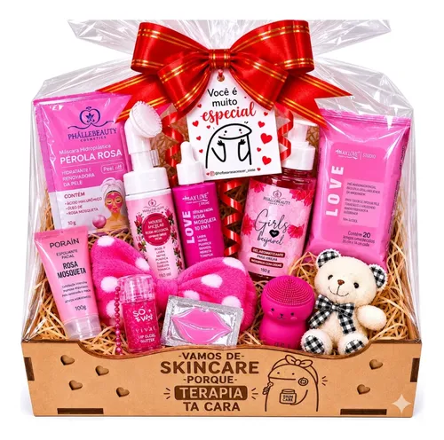 Kit Skincare Completo Rosa Mosqueta Presente Premiun | Frete grátis