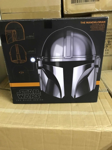 Mandalorian Casco Electronico Usable Star Wars Black Series