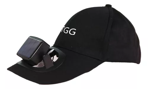 Gorra De Ventilador Solar Con Carga Solar Usb, Protector Sol