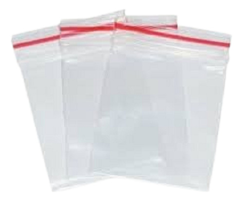 Saco Plastico Abre E Fecha 17x24 Com 10un