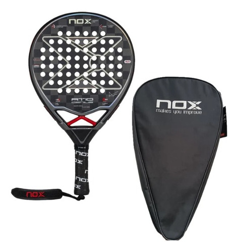 Pala Nox At10 Luxury Genius 18k Agustin Tapia 2023 + Funda