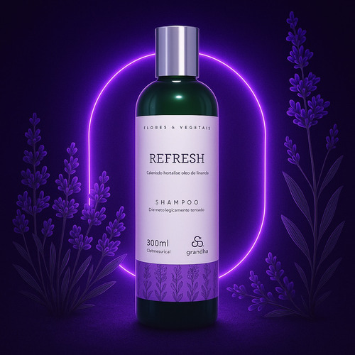 Shampoo Para Cabelos Oleosos Refresh 300ml