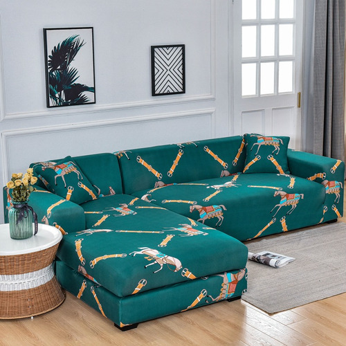 Funda De Sofá Elástica Emma Con 2 Núcleos De Almohada (comer