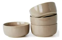 Comprar Set De 4 Tazones Para Cereal Y Sopa, 25 Oz, Color Canela