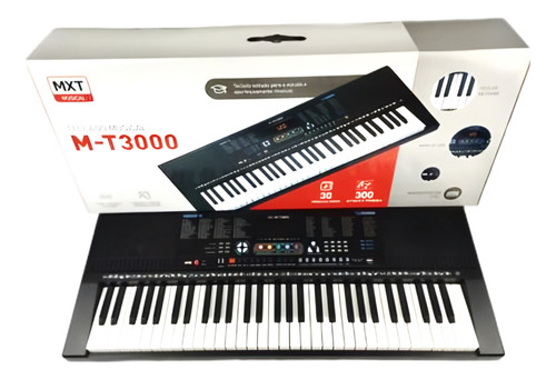 Teclado Musical Profissional Mxt M-t3000 61 Teclas 