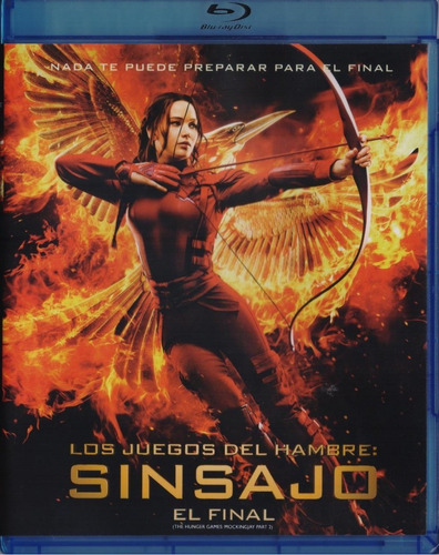 Los Juegos Del Hambre Sinsajo Parte 2 Dos Pelicula Blu-ray