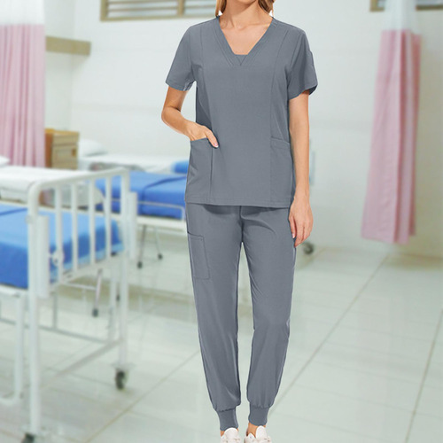 Conjunto De Traje Médico Para Mujer, Uniforme De Enfermera,
