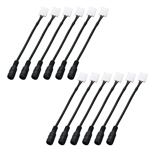Conector De Tira De Luz Led Antrader 3528 5050 De 2 Pines A