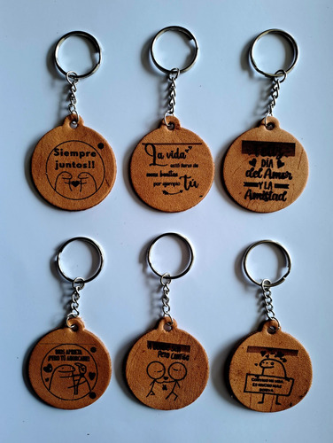 Llavero De Caballeros De Cuero Keychain Para Hombres