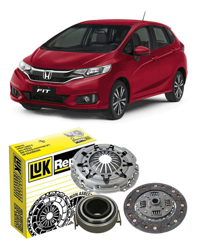 Kit Embreagem Honda Fit 2009 A 2018 Luk Entrega Rápida