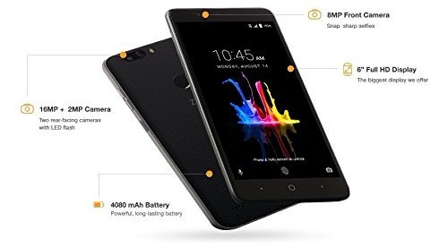 Célular Zte Blade Z Max Fhd 6 32gb