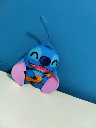 Peluche Muñeco Stitch Miniatura (lilo & Stitch) Azul (Usado)