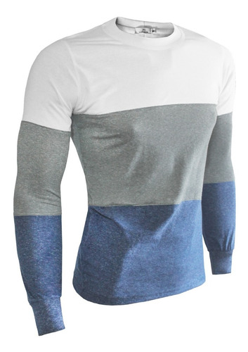 Playera Manga Larga Con Puño