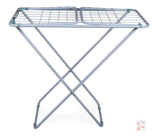 Imagen 3 de 9 de Secarropas Tender Acero Blanco 8 Mts Ropa Con Alas
