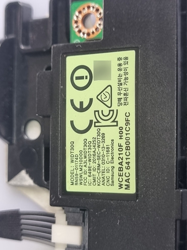 Tarjeta Wi-fi Para Tv Pantalla Samsung Modelo Un32j4300df (Usado)